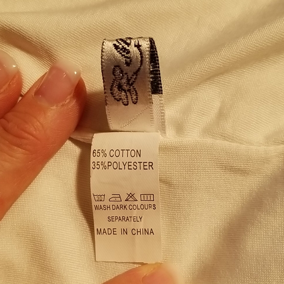 Silver Sequin Top 3/4 sleeves - Picture 4 of 4